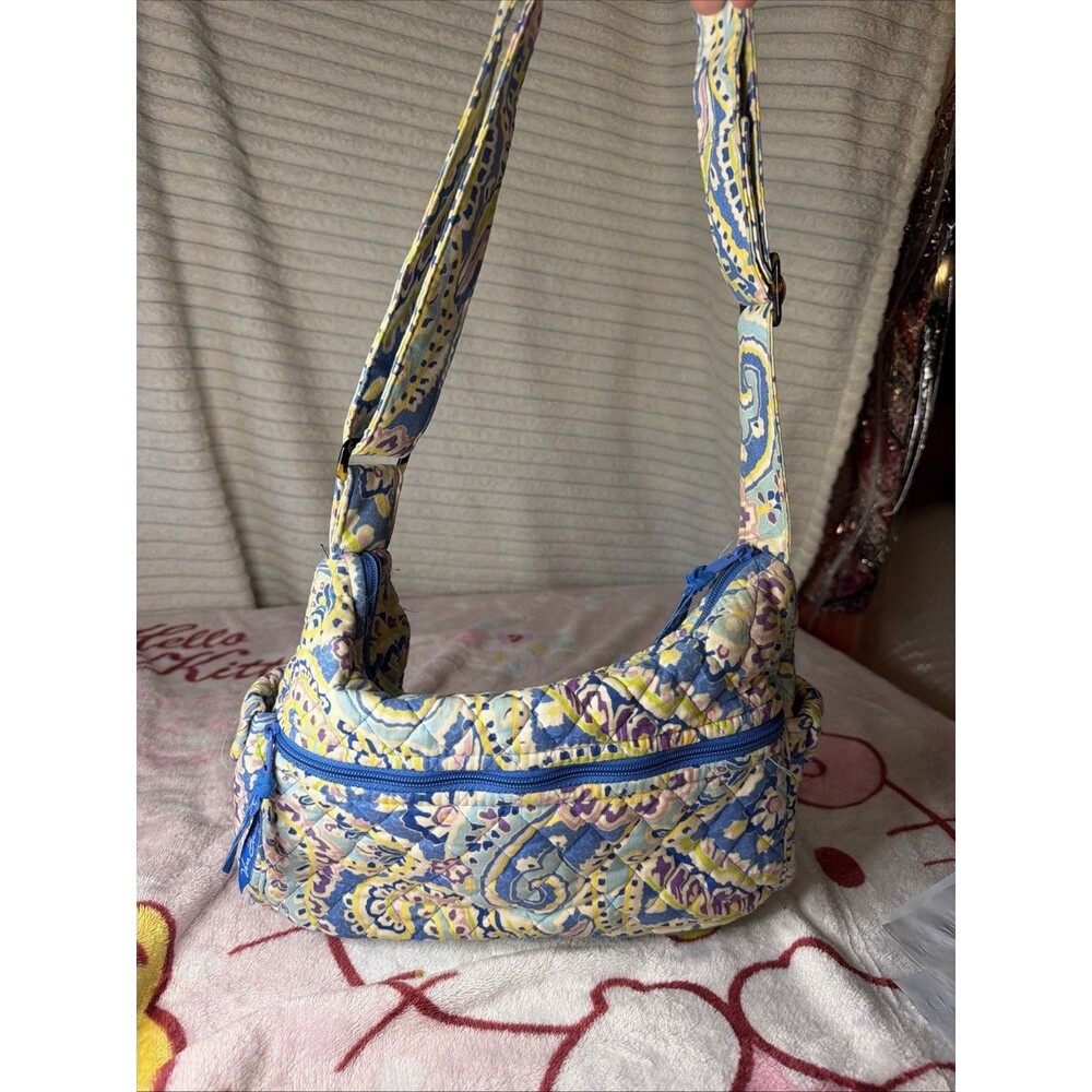 Title: Vera Bradley Molly Shoulder Bag - Capri Blue Paisley (As-Is)